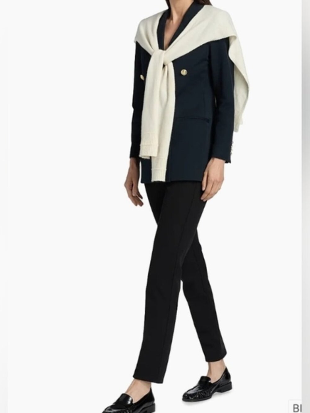 L.A.M.B. SP 08 Black Pants With Belted Sides